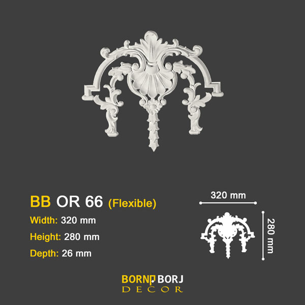 گل موتیف پلی یورتان